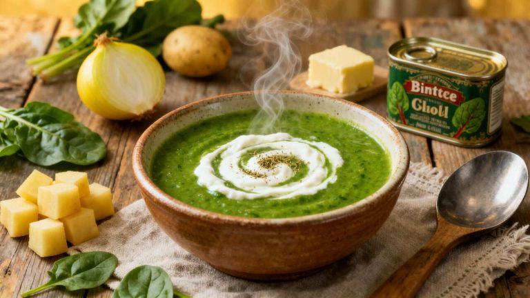 Soupe à l'oseille maison de Mamie : recette authentique