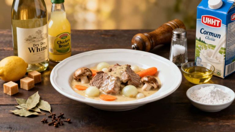 Blanquette de veau facile au Cookeo