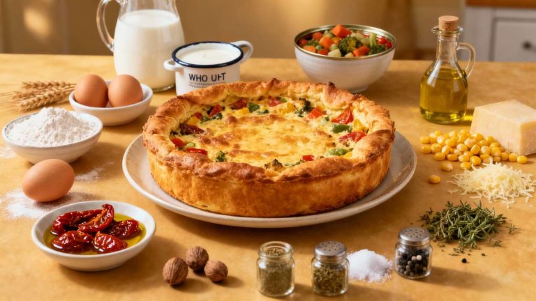 Clafoutis de légumes : recette facile et savoureuse
