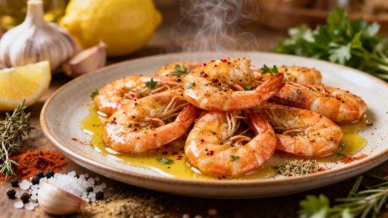 Crevettes au four : recette facile et rapide