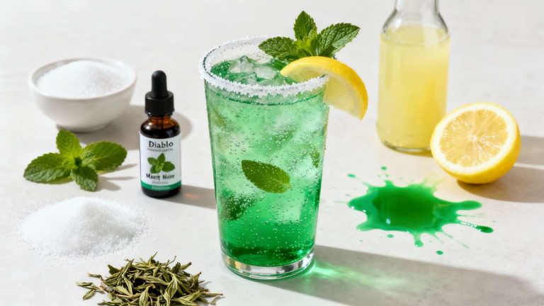 Recette Diabolo Menthe Maison : rafraîchissement Parfait