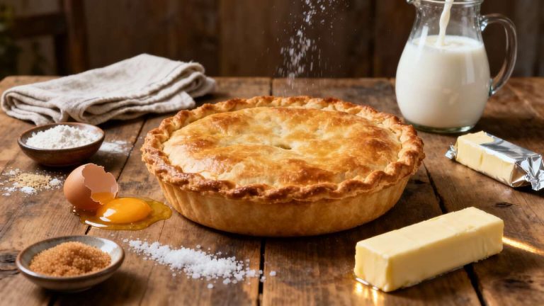 Tarte au sucre traditionnelle de grand-mère : recette inratable