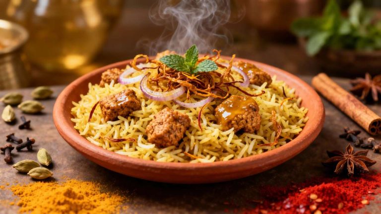 Riz Biryani à l'Indienne : recette Traditionnelle