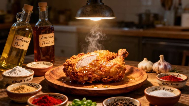Poulet frit à l'américaine : recette savoureuse et croustillante