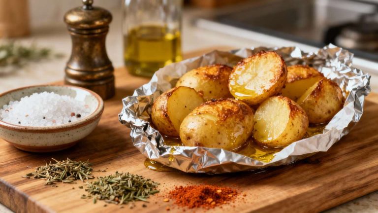 Pommes de terre en papillote : une recette simple et savoureuse