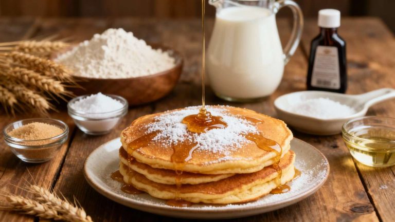 Recette de Pancakes Moelleux et Faciles