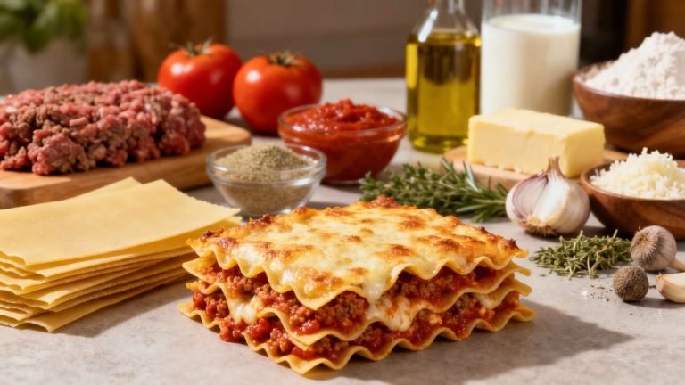 Lasagnes bolognaise faciles : recette rapide et savoureuse