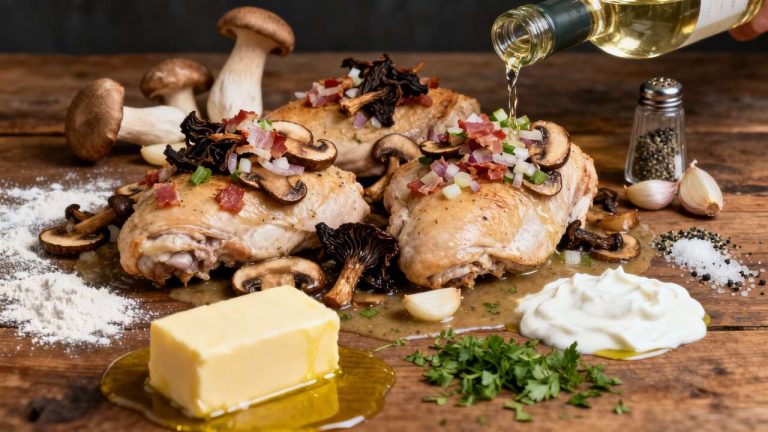 Poulet à la forestière : une recette traditionnelle savoureuse