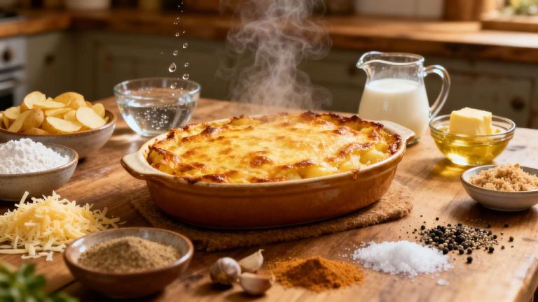 Purée de Pommes de Terre Gratinée : recette Savoureuse
