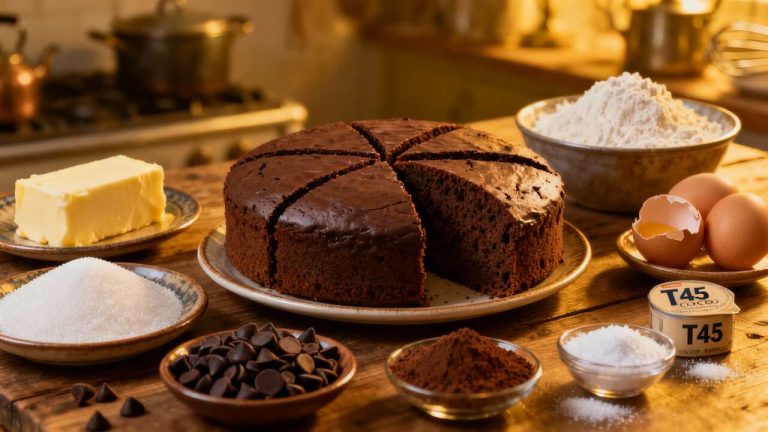 Quatre-quarts moelleux au chocolat : recette facile et savoureuse