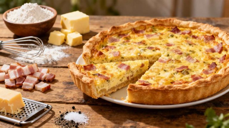 Quiche Lorraine sans Crème : recette Légère et Savoureuse