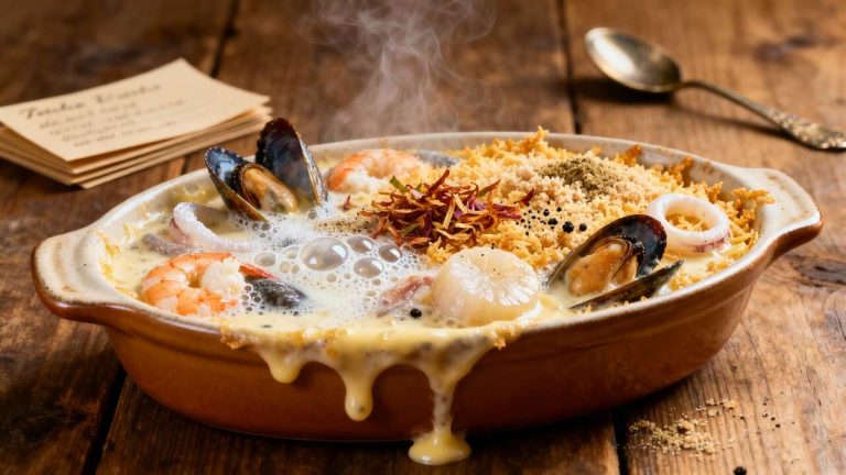 Gratin de fruits de mer simplissime : la recette facile