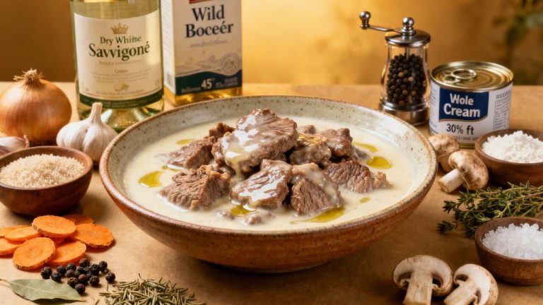 Sanglier au Vin Blanc : recette Savoureuse et Simple