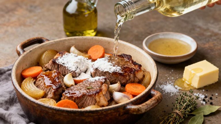 Mijoté de veau en cocotte : recette savoureuse