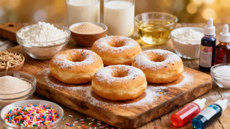 Recette de donuts maison avec appareil à donuts