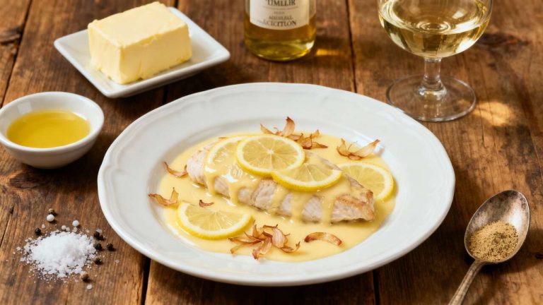 Recette de sauce beurre citron facile et rapide