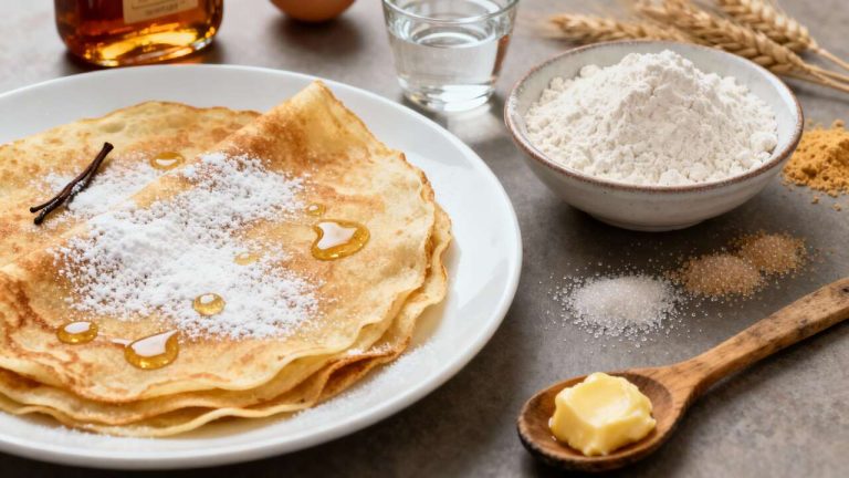 Recette de crêpes pour 3 personnes : facile et rapide