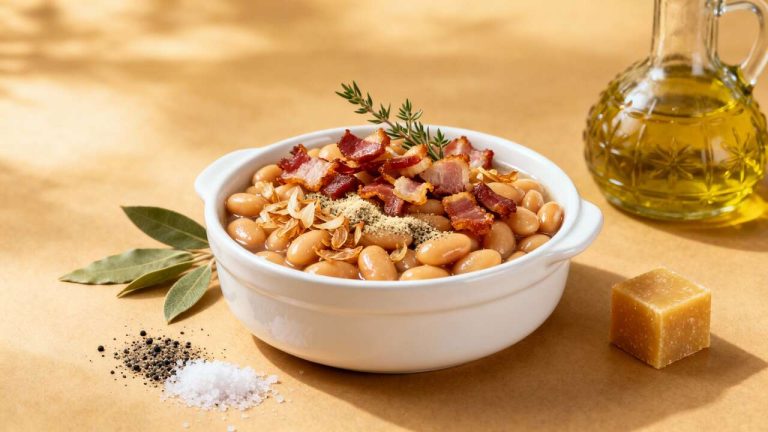 Fèves aux lardons : recette facile et savoureuse