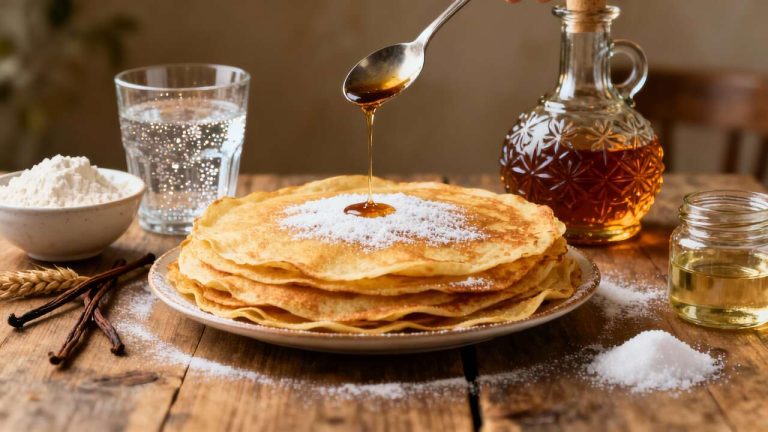 Crêpes sans lait : la recette facile et gourmande