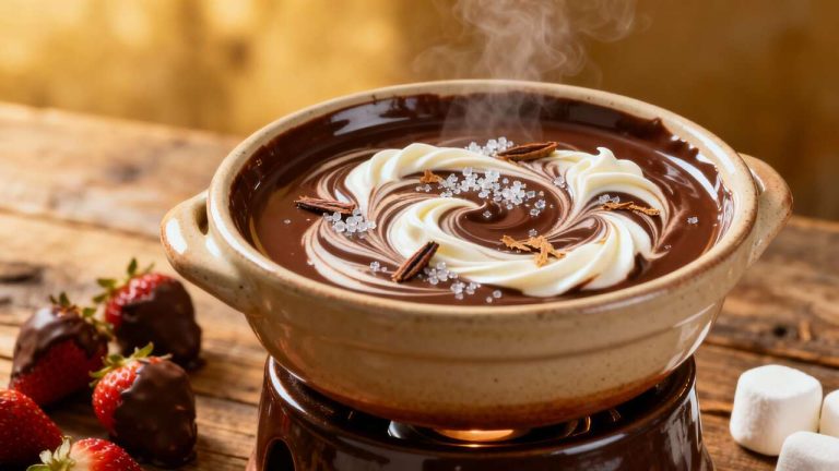 Chocolat fondu : recette facile et gourmande