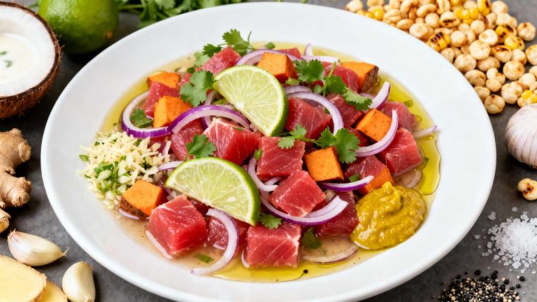 Recette de ceviche de thon : préparation et astuces