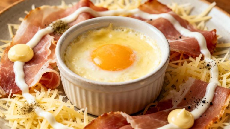 Oeuf cocotte au jambon : découvrez la recette facile et gourmande