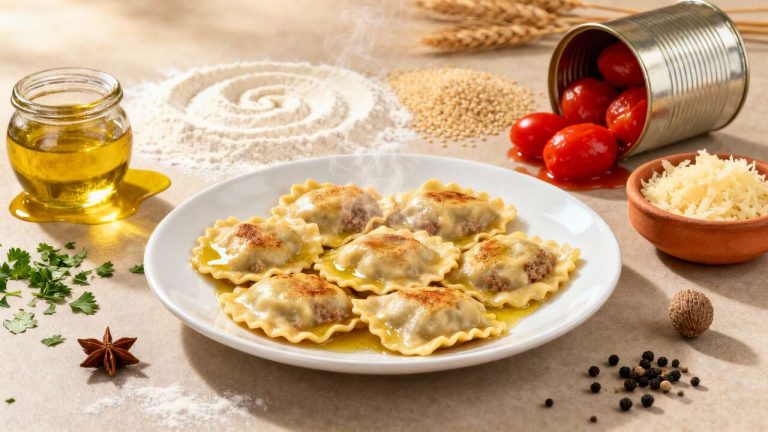 Raviolis maison au boeuf : la recette facile et savoureuse