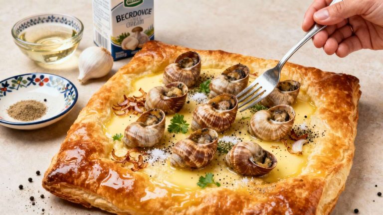 Recette feuilletés aux escargots : un délice gourmand