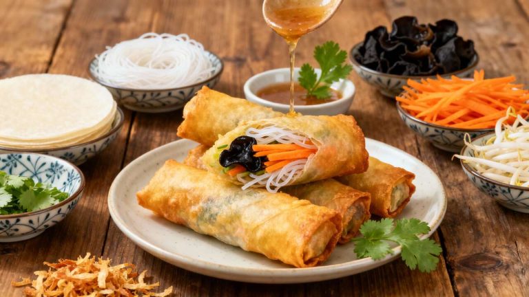 Nem aux légumes faciles : recette rapide et savoureuse