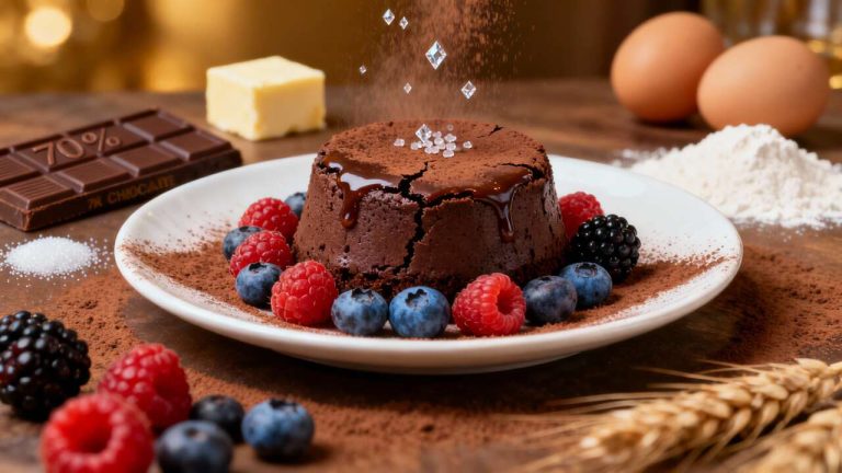Fondant au chocolat et fruits rouges : la recette gourmande