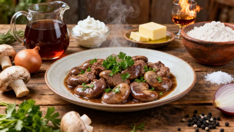 Rognons de veau sauce Madère : une recette savoureuse