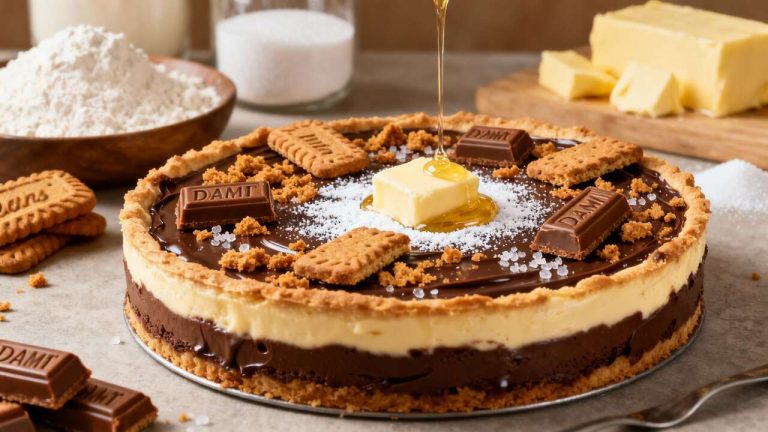 Recette de tarte Daim : un dessert gourmand à découvrir