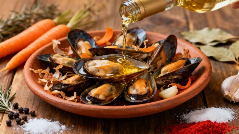 Moules à l'escabèche : recette savoureuse et facile