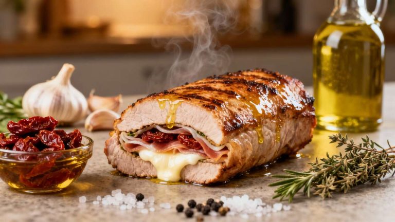Filet mignon farci à l'italienne : recette gourmande et facile