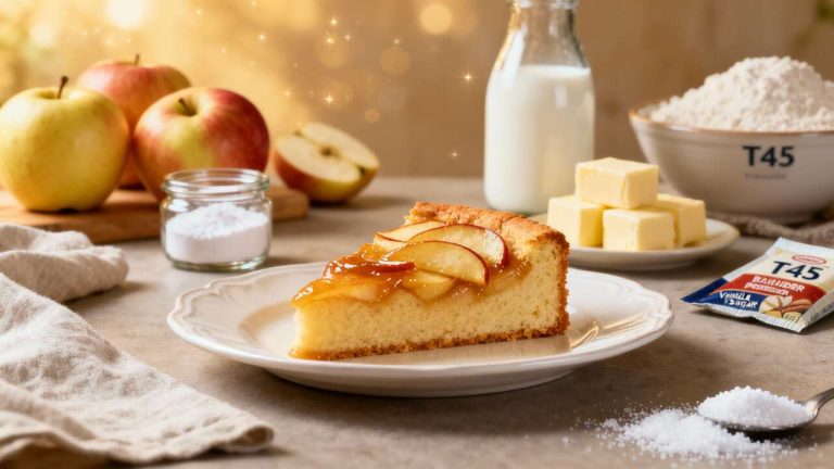 Gâteau invisible aux pommes de Cyril Lignac : recette délicieuse et facile